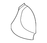 31417664 - : End Cover - Passenger Side (RH) for Volvo: XC60 Image