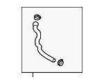 25450F2460 - Cooling System: Overflow Hose for Hyundai Image