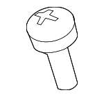 90167A0016 - Engine: Air Mass Sensor Bolt for Scion: iQ, tC, xA, xB, xD | Toyota: Celica, Echo, FJ Cruiser, Grand Highlander, Highlander, Prius, Prius Plug-In, Prius V, Sienna, Venza, Yaris Image