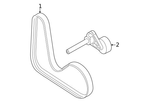 Belts & Pulleys for 2017 Audi Q3 Quattro #0