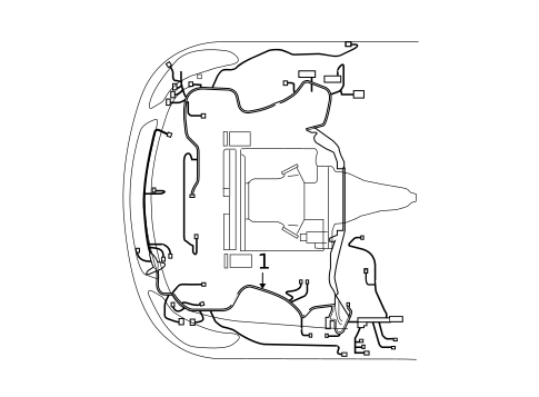 Wiring Harness for 2011 INFINITI G37 #1