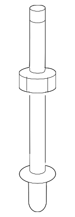 90015RBCJ00 - : Engine Cover Stud for Honda: Accord, Civic Image