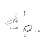 68488795AB - : Module Bracket for Mopar Image