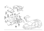 345454632 - Electrical Equipment and Instruments: Switch for Mercedes-Benz Image