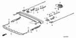 70304SDNA01 - Interior/Bumper: SCREW (4X8) for Honda Image