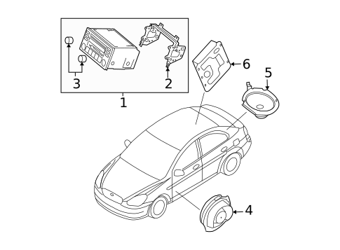 Sound System for 2011 Hyundai Accent #0