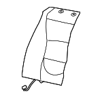 C2C14594ADX - Body: Seat Back Assembly Cover for Jaguar Image