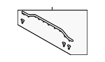LC6256760 - : Rear Weather-Strip for Mazda: MPV Image