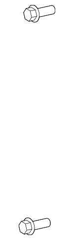 90105A0235 - Body: Lower Hinge Bolt for Scion: xB | Toyota: 4Runner, Avalon, bZ4X, C-HR, Camry, Crown, Crown Signia, GR Corolla, Grand Highlander, Highlander, Land Cruiser, Mirai, Prius, Prius AWD-e, Prius Prime, RAV4, RAV4 Prime, Sequoia, Sienna, Tacoma, Tundra, Yaris Image