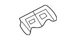 4K0857042A - Body: Center Duct Connector for Audi Image