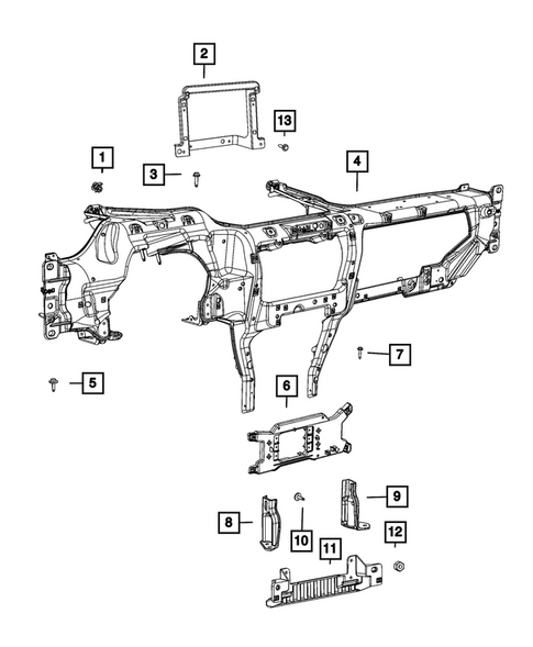 Instrument Panel for 2026 Chrysler Pacifica #2