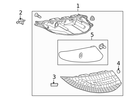 Tail Lamps for 2011 Porsche 911 #0