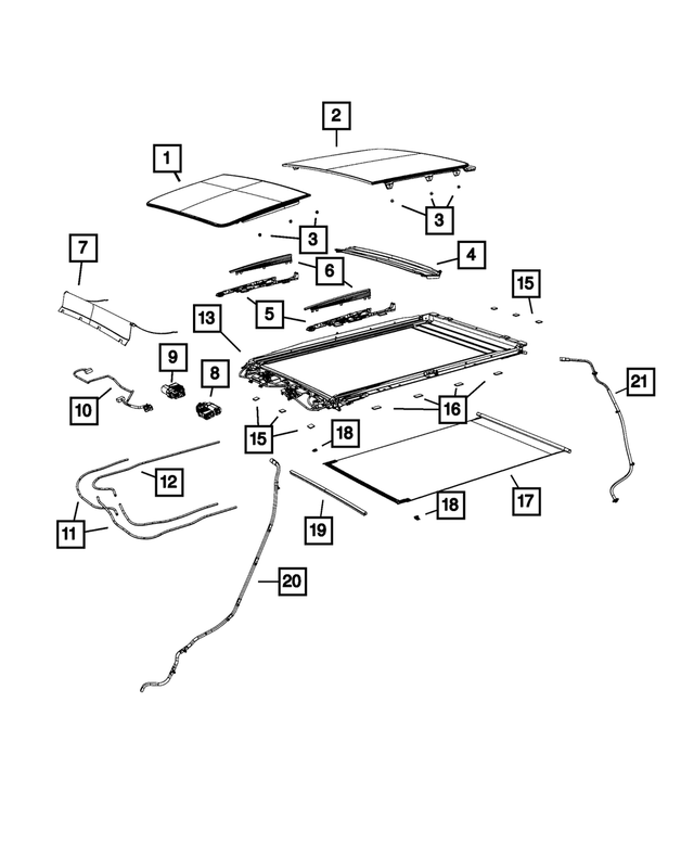 « 6509826AA – Body Sheet Metal Except Doors : Tapotement Vis Et Rondelle pour Mopar Image »