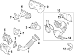 182336S9A01 - : Gasket for Acura Image