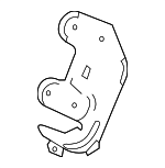 39111TZ3A00 - Body: Radio Chassis Bracket for Acura Image