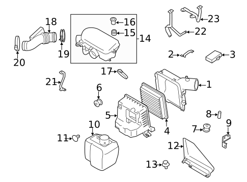 Powertrain Control for 2011 Subaru Impreza #7