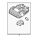 92810C2200PPB - : 2015-2017 Hyundai Sonata - Map Lamp Assembly for Hyundai: Sonata Image