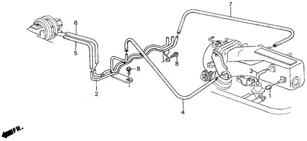 Install Pipe - Tubing for 1986 Acura Integra #0