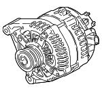 12318490540 - Electrical: Alternator for BMW: 530e, 530e xDrive, 540i, 540i xDrive, M440i, M440i Gran Coupe, M440i xDrive, M440i xDrive Gran Coupe, X3, X4, X5, X7 Image