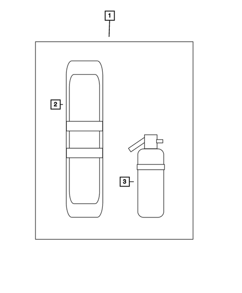 Emergency Kit for 2016 Chrysler 200 #0