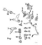 5461101MP1 - : Stabilizer Bar for Nissan: Pulsar NX Image