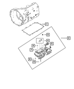 68567530AA - Transmission: Transmission Valve Body &amp; Control Unit for Mopar Image