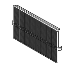 17118741573 - Cooling System: Stone Guard for BMW: 740i, 740i xDrive, 745e xDrive, 840i Gran Coupe, 840i xDrive Gran Coupe Image