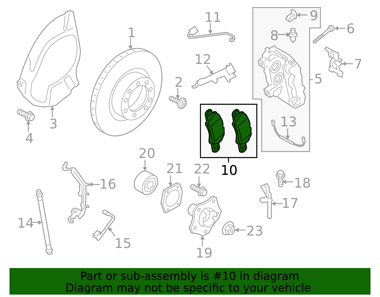 1 Set Of Brake Pads (992-698-151-F)