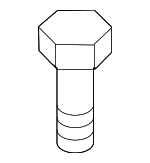 861552H100 - Body: Cowl Grille Retainer for Genesis: Electrified G80, Electrified GV70, G70, G80, G90, GV60, GV70, GV80, GV80 Coupe | Hyundai: Accent, Azera, Elantra, Elantra Coupe, Elantra GT, Equus, Genesis, Genesis Coupe, Ioniq, Ioniq 5, Kona, Kona Electric, Kona N, Tucson, Veloster, Veloster N, Venue, Veracruz Image