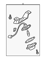 265108B425 - Electrical: License Lamp for Nissan: Frontier Image