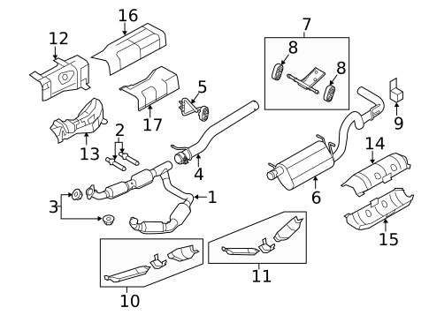 Mufflers for 2008 Ford E-350 Super Duty #0