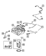 68782431AA - Emission Controls: Urea Filler Tube Assembly for Mopar Image