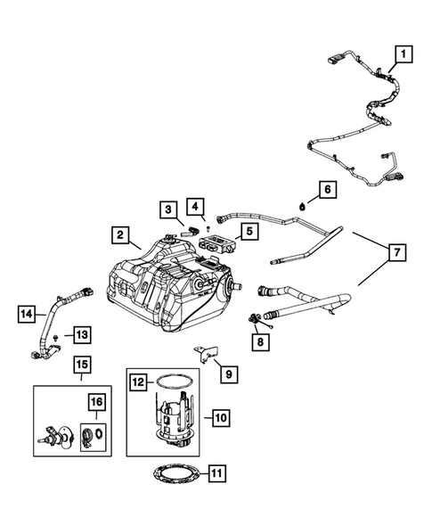 Diesel Exhaust Fluid System for 2025 Ram 3500 #0