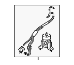 123600P090 - Engine: Front Insulator for Toyota: Highlander Image