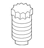 51248254063 - Body: Lift Gate Stopper for BMW: 1 Series M, 128i, 135i, 135is, 318i, 318is, 318ti, 323Ci, 323i, 325Ci, 325i, 325is, 325xi, 328Ci, 328i, 328i xDrive, 328xi, 330Ci, 330i, 330xi, 335d, 335i, 335i xDrive, 335is, 335xi, 525i, 525xi, 528i, 528i xDrive, 528xi, 530i, 530xi, 535i, 535i xDrive, 535xi, 540i, 545i, 550i, 645Ci, 650i, 745i, 745Li, 750i, 750Li, 760i, 760Li, Alpina B7, M3, M5, M6, X1, X3, X5, Z3, Z4, Z8 Image