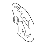 6422753010 - Body: Partition Panel Extension for Lexus: IS300 Image