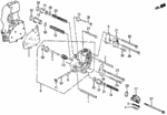 22743PF0000 - Transmission - Automatic: PIPE, THIRD CLUTCH for Honda Image