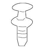 11589290 - Engine: Rear Insulator Retainer for GM Image