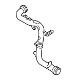 1K0145770AH - : Air Pipe for Audi: A3, A3 Quattro, TT, TT Quattro, TTS Quattro Image