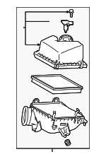177000P240 - Engine: Air Cleaner Assembly for Lexus: RX350, RX350L Image