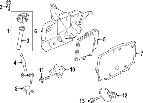 Powertrain Control for 2023 Ford Escape #0