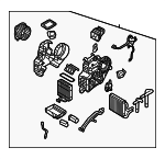 979004D000 - HVAC: Evaporator Assembly for Kia: Sedona Image