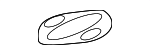 1582A744 - Emission System: Egr Cooler Gasket for Mitsubishi Image