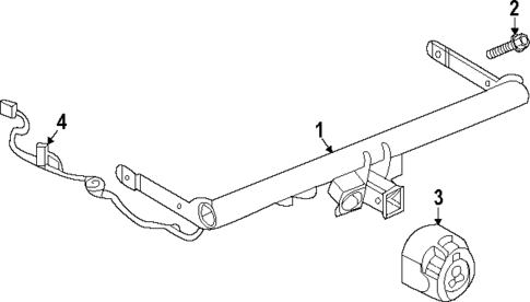 Trailer Hitch Components for 2025 Volkswagen Atlas Cross Sport #0