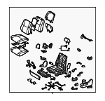 7120007350A2 - Body: Seat Assembly for Toyota: Avalon Image