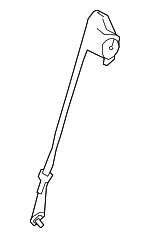 733500A060C0 - Electrical: Center Seat Belt for Toyota Image