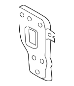 5N0804182 - Body: Mount Plate for Volkswagen: Tiguan, Tiguan Limited Image