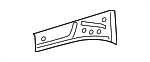 5N0809148 - Body: Upper Rail Reinforcement for Volkswagen: Tiguan, Tiguan Limited Image