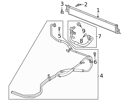 Trans Oil Cooler for 2025 GMC Sierra 2500 HD #0