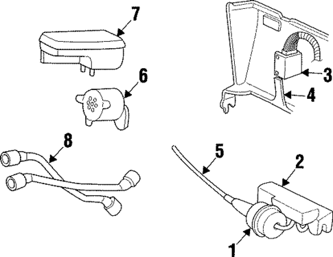 Cruise Control System for 1988 Dodge Caravan #0